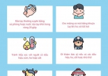 Việc cần làm chặn vi khuẩn, virus lây lan