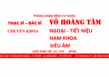 ThS.BS. Võ Hoàng Tâm