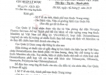V/V ĐẢM BẢO CUNG ỨNG THUỐC